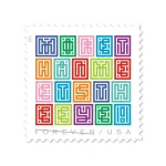 Mystery Message Forever Stamps