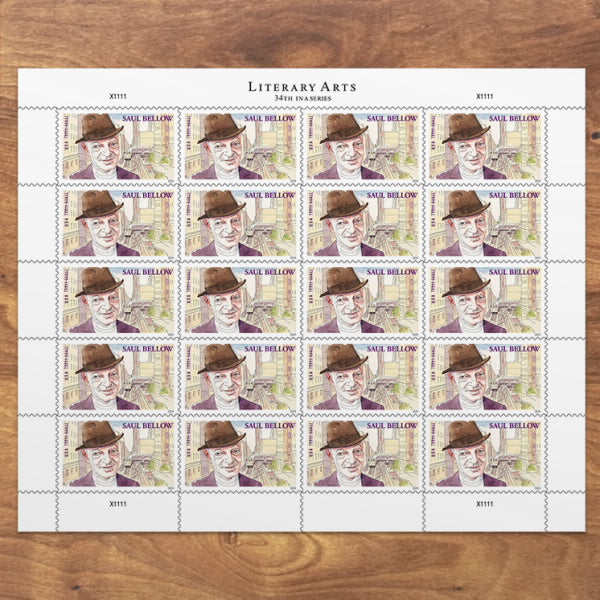Literary Arts: Saul Bellow Stamps