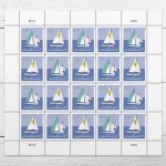 Sailboats Postcard Forever Stamps