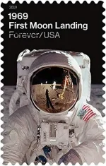 First Moon Landing Forever Forever Stamps
