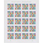 Mystery Message Forever Stamps