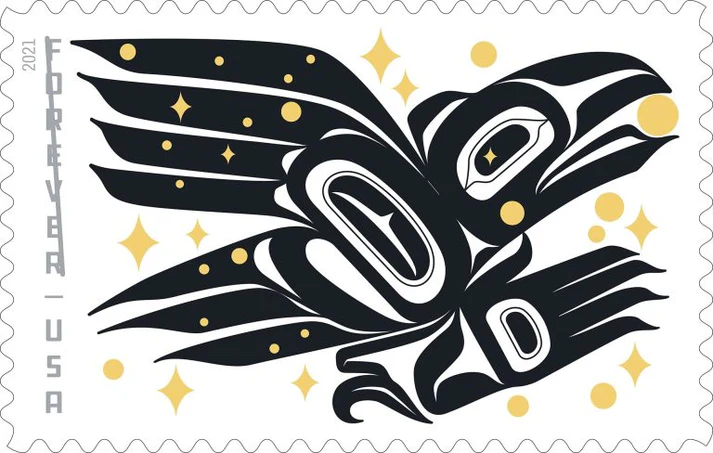 2022 Raven Story Forever First Class Postage Stamps