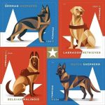 2019 Military Working Dogs Forever Stamps