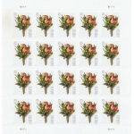 2017 Wedding Series Celebration Boutonniere Forever Stamps
