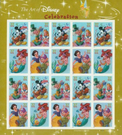 2005 The Art of Disney First Class Postage Stamps