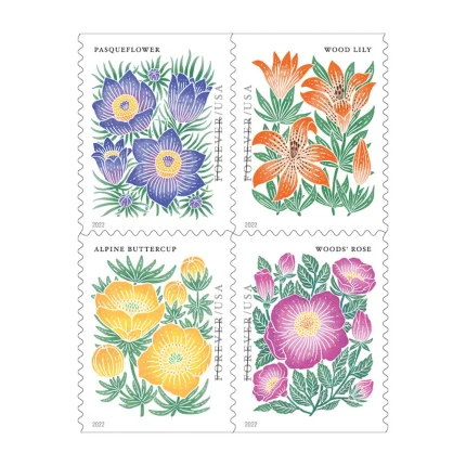 Mountain Flora Forever Stamps
