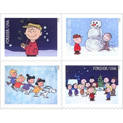 A Charlie Brown Christmas Forever Stamps