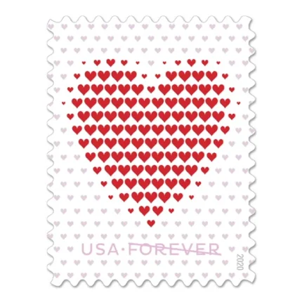Made of Hearts Forever Stamps