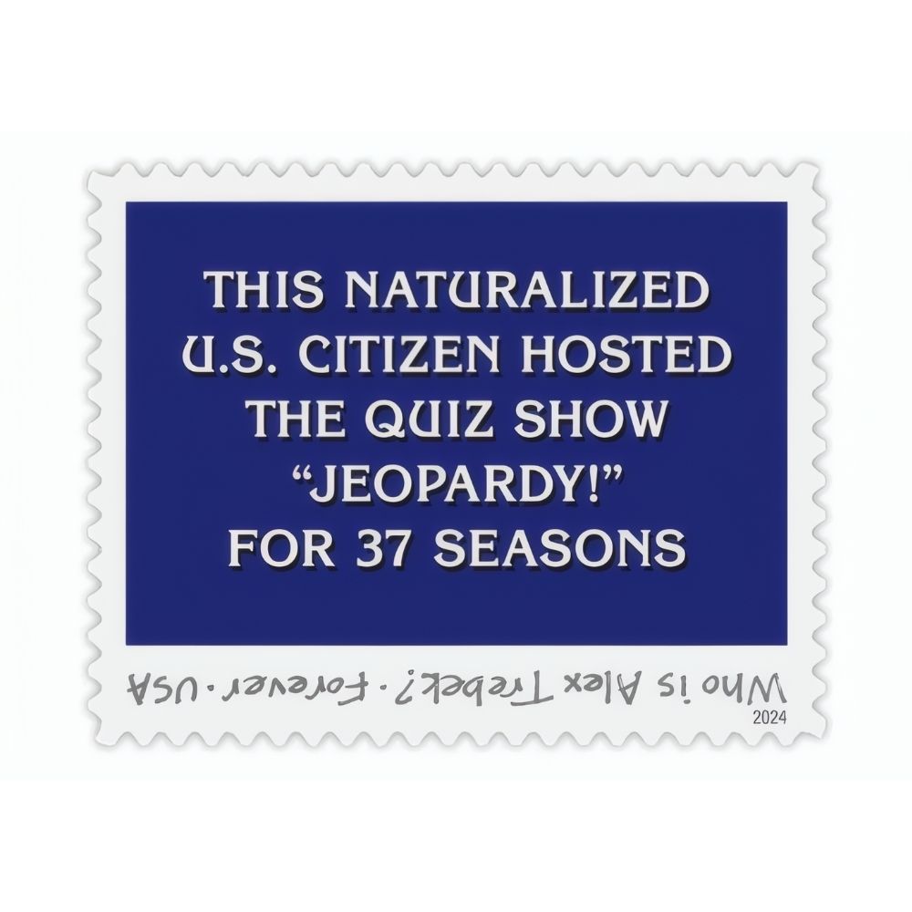 2024 Alex Trebek Stamps