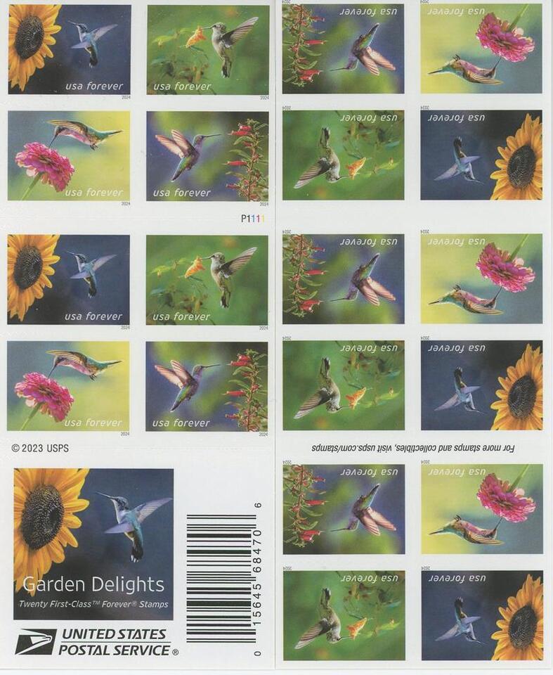 Garden Delight 2024 Stamps