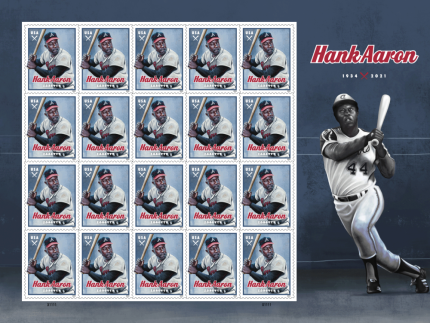Hank Aaron 2024 Stamps
