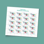 Thank You, Healthcare Community 2024 Stamps
