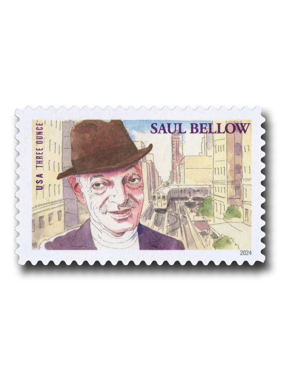 Literary Arts: Saul Bellow Stamps