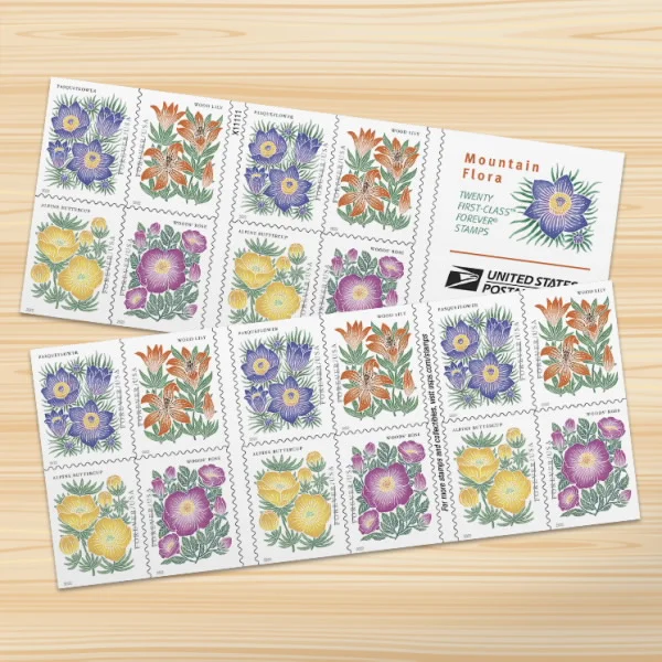 Mountain Flora Forever Stamps