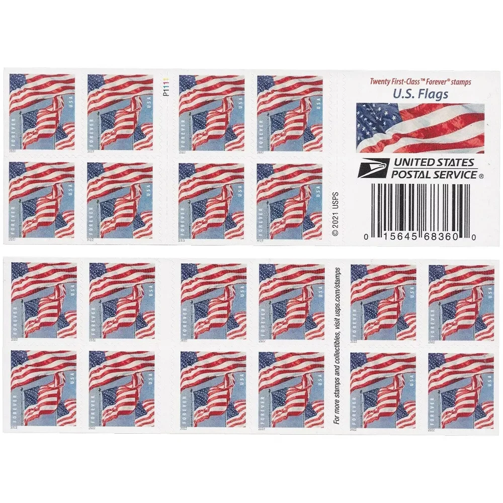 U.S. Flag 2022 Forever Stamps_Books