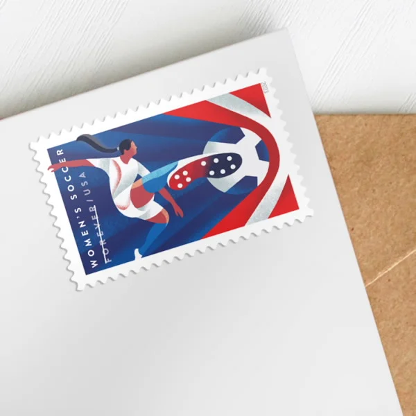 Women??s Soccer Forever Stamps