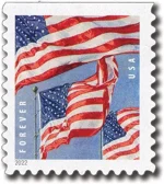 U.S. Flag 2022 Forever Stamps_Rolls