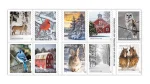 Winter Scenes Forever Stamps