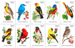 Songbird 2014 Stamps