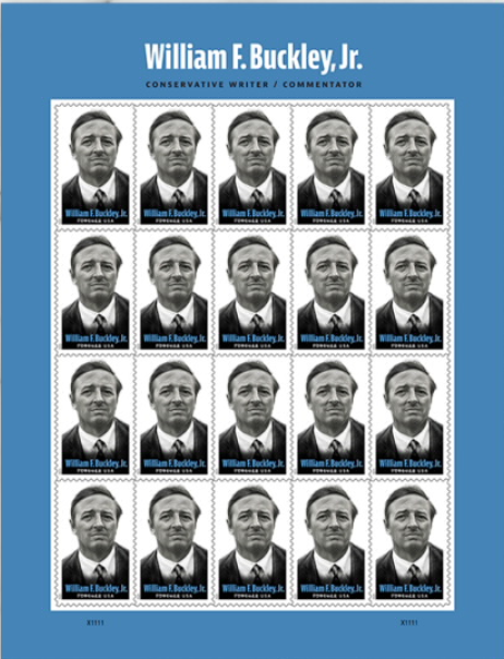 2025 William F. Buckley Jr. Forever Stamps – 100 Stamps