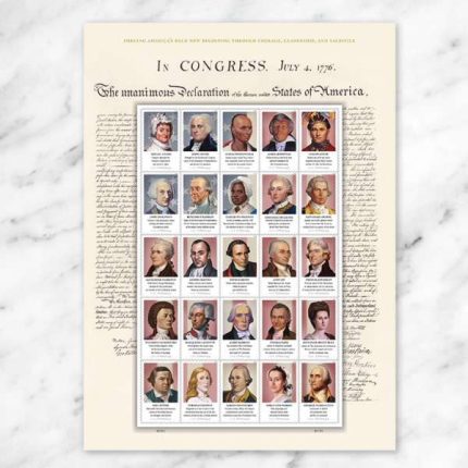 2026 Figures of the American Revolution Forever Stamps – 100 Stamps