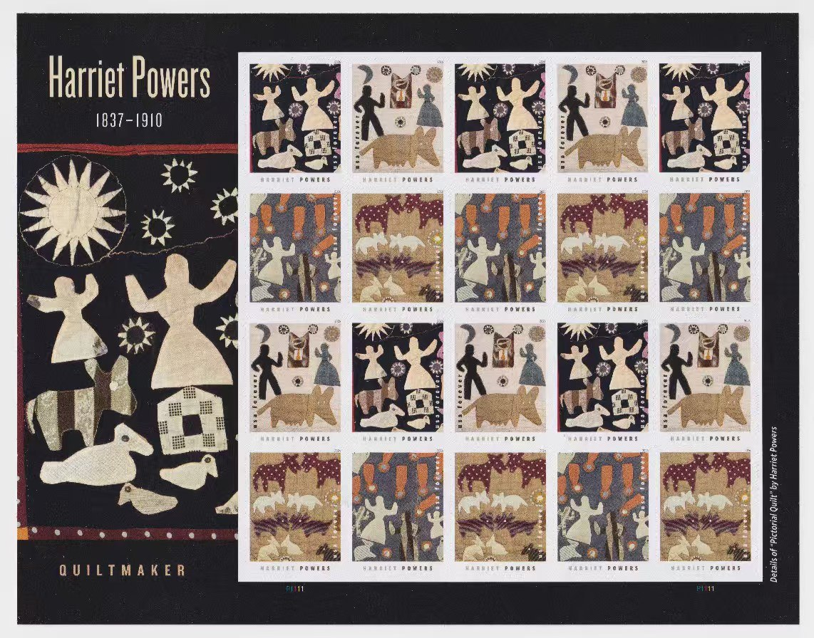 2026 Harriet Powers Forever Stamps – 100 Stamps
