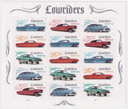 2026 Lowriders Forever Stamps – 75 Stamps