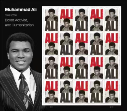 2026 Muhammad Ali Forever Stamps – 100 Stamps